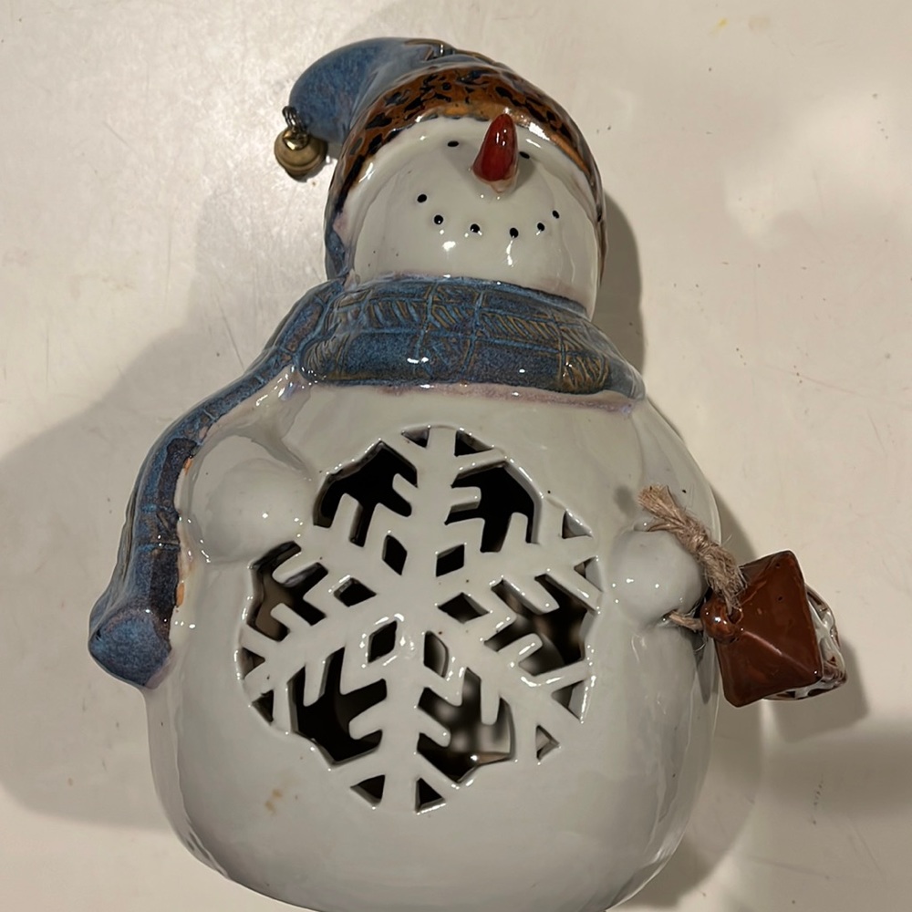 Ceramic Snowman